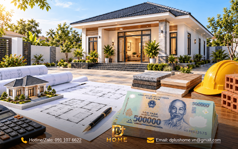 Báo giá xây nhà trọn gói nhà cấp 4 mới nhất