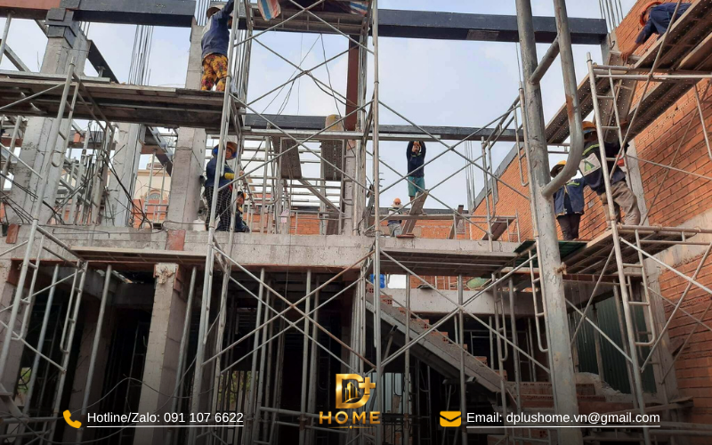 Các hạng mục công việc trong gói xây thô