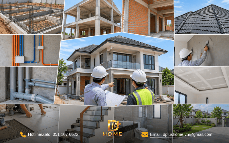 Các hạng mục nghiệm thu công trình cơ bản