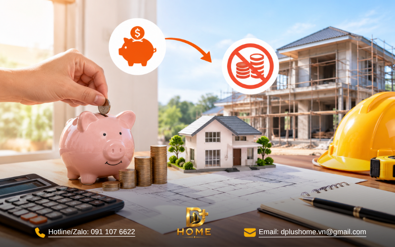Cách tối ưu ngân sách và phát sinh chi phí xây nhà