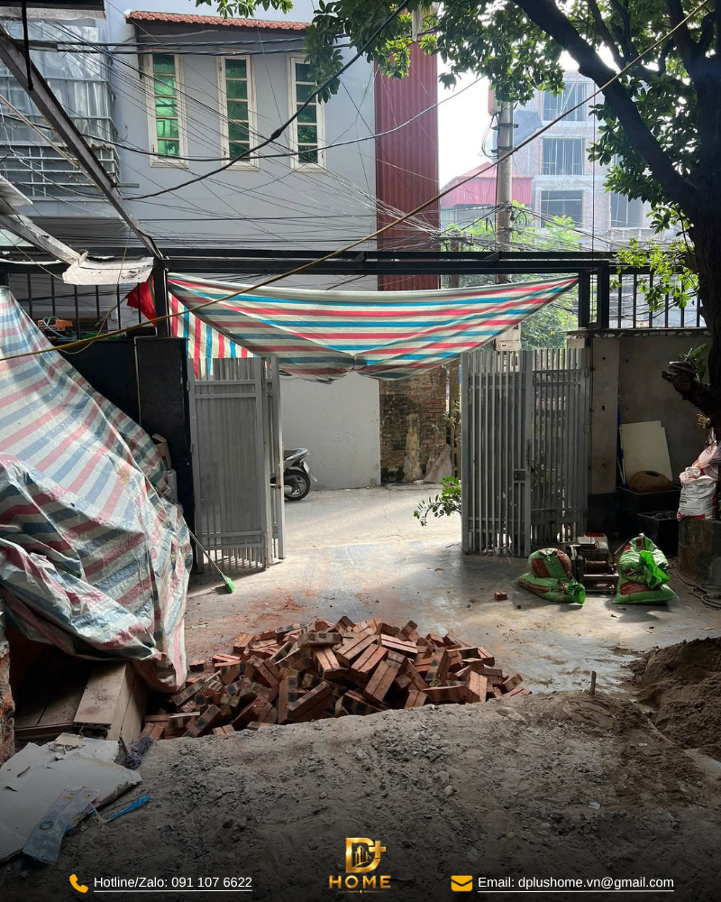 Cải tạo nhà phố 6x15m bên ngoài
