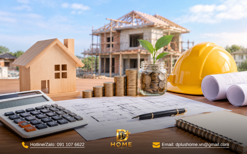 Chi phí xây dựng một ngôi nhà hoàn chỉnh
