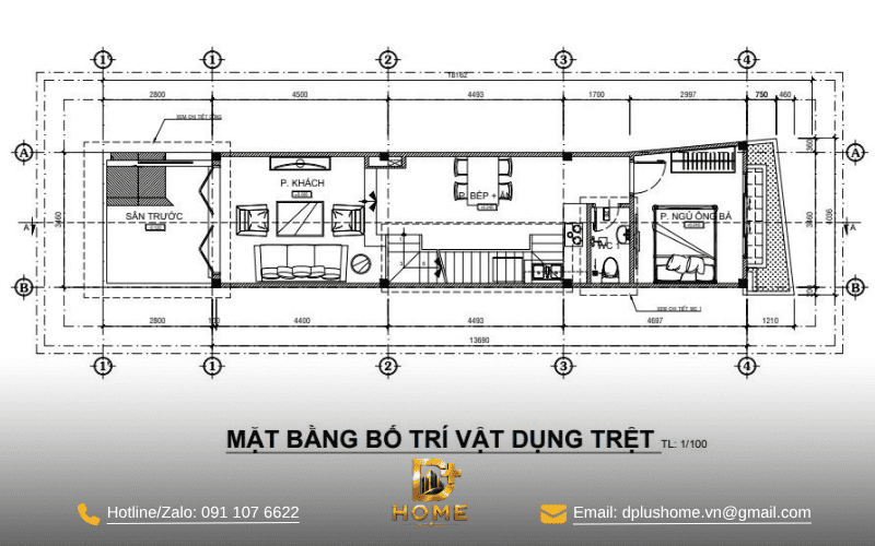 Hồ sơ kết cấu thi công chi tiết