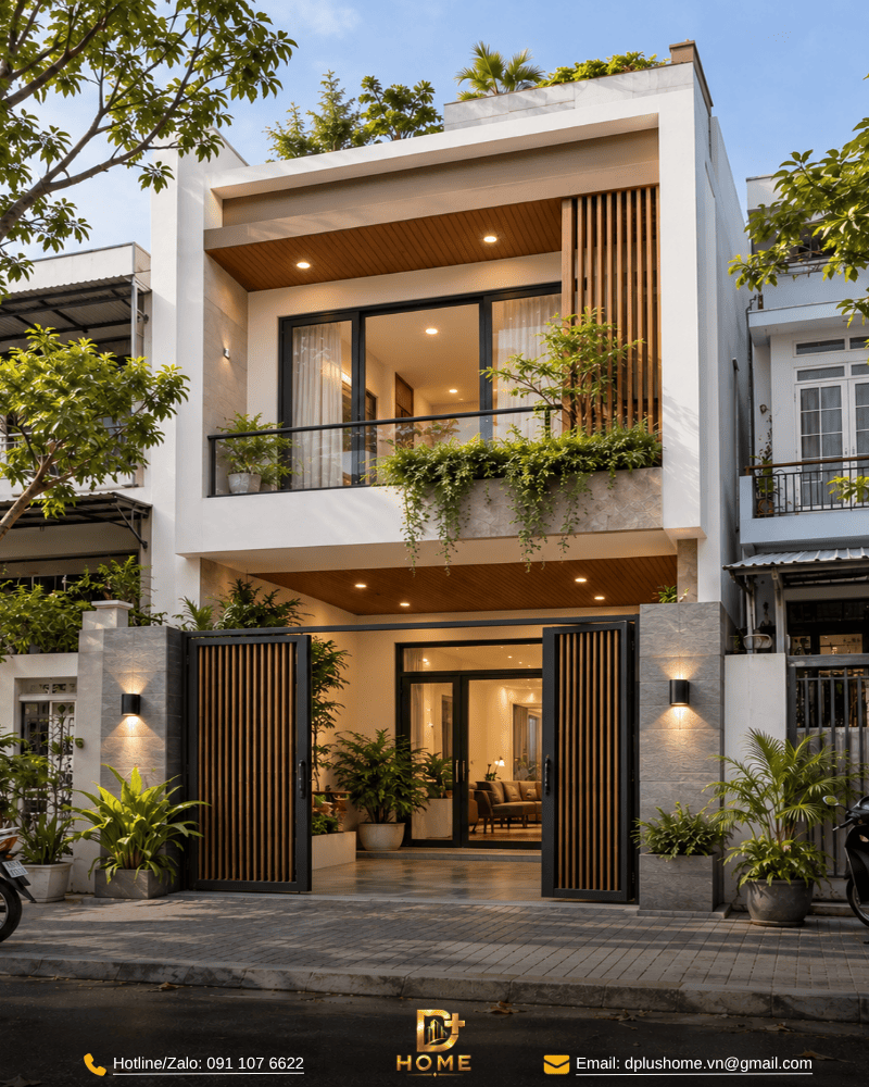 Mẫu nhà ống 5x15m 3 phòng ngủ 01