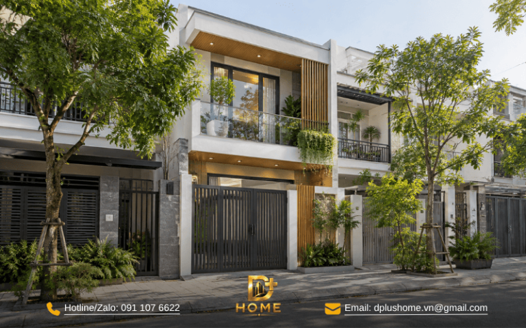 TOP 8 Mẫu Nhà Phố 2 Tầng Đẹp Kèm Gợi Ý Bố Trí Công Năng