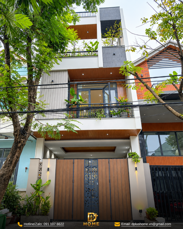 Nhà Phố 2 Tầng 1 Tum 4x15m Giao Thoa Giữa Hiện Đại & Không Gian Xanh – CĐT Anh Hưng (Bắc Ninh)