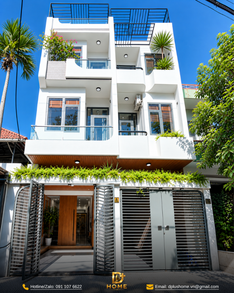 Nhà Phố 3 Tầng 1 Tum 5x15m Giao Hòa Cùng Thiên Nhiên – Gia Đình Chị Lan (Ninh Bình)