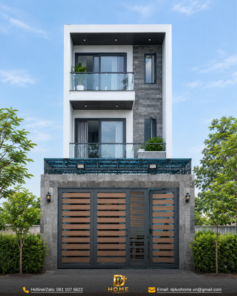 Nhà Phố 3 Tầng Hiện Đại 4x10m Tối Ưu Công Năng – Gia Đình Anh Hải (Hà Nội)