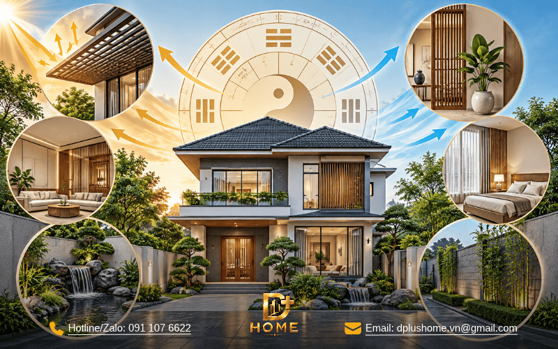 Những vấn đề khi xây nhà hướng Tây tứ trạch