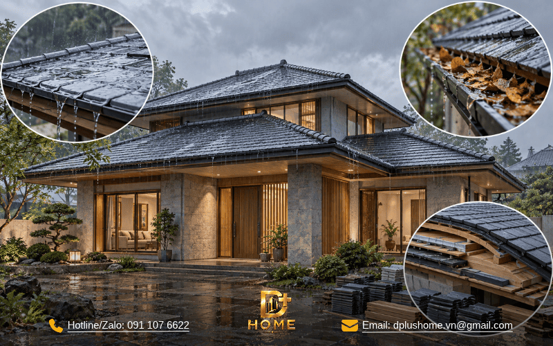 Nhược điểm của mái Nhật