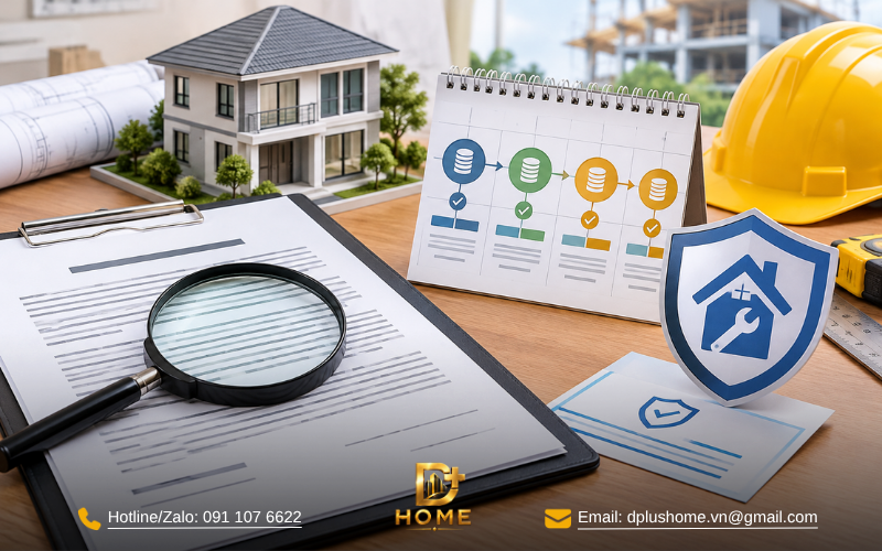 Rà soát điều khoản hợp đồng, mốc thanh toán và cam kết