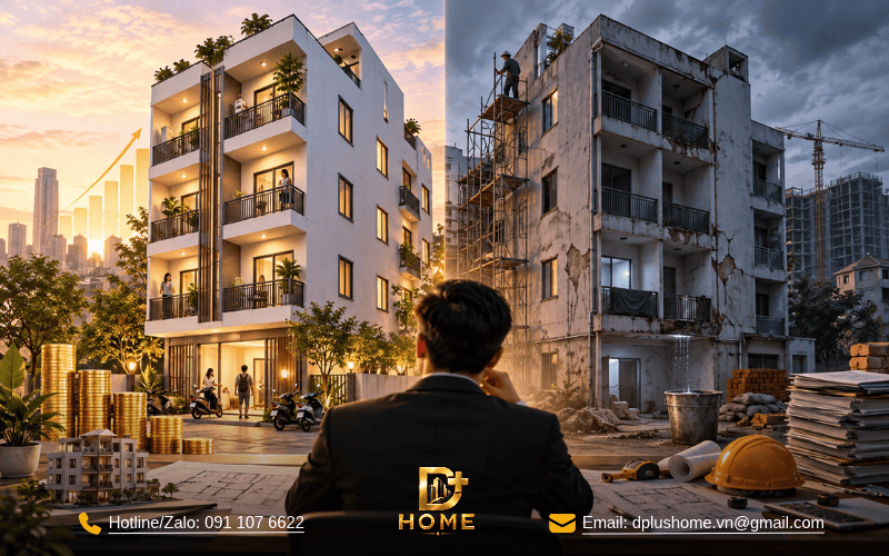 Tiềm năng và rủi ro khi đầu tư xây nhà trọ cho thuê