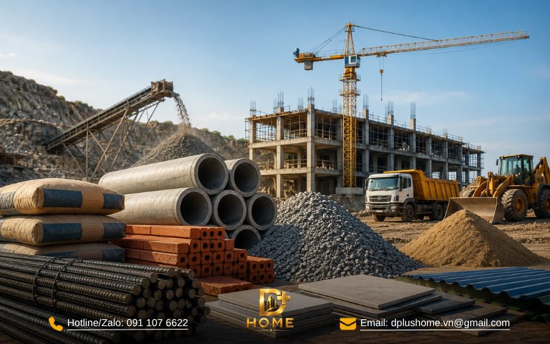 Xu hướng biến động giá VLXD tại miền Bắc