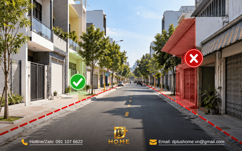 Ý nghĩa pháp lý của chỉ giới đường đỏ